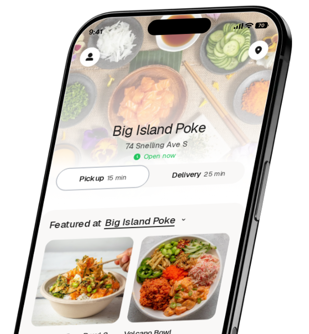 Big Island Poke app preview