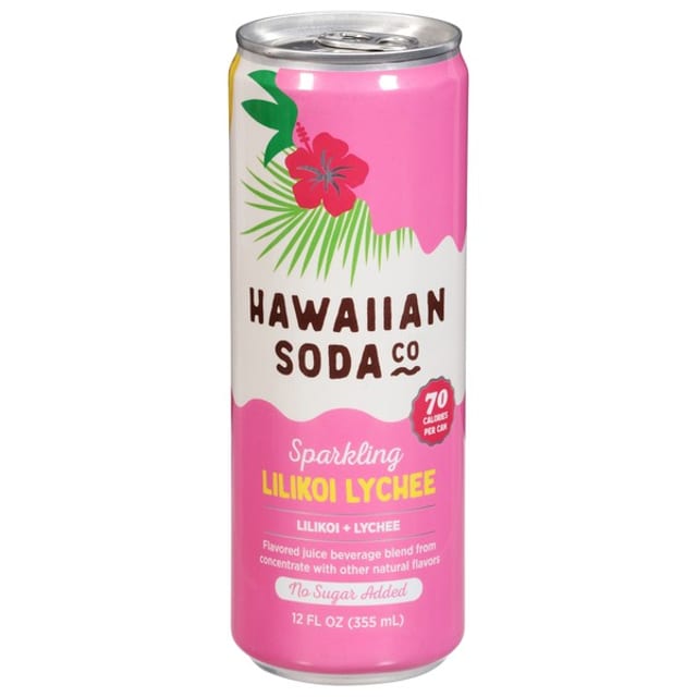 Hawaiian Soda Lilikoi Lychee.