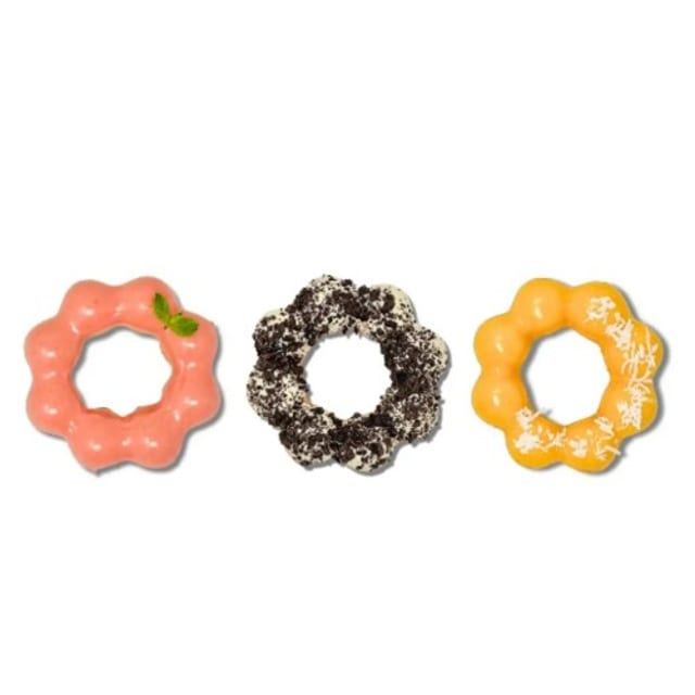 3 Mochi Donuts.