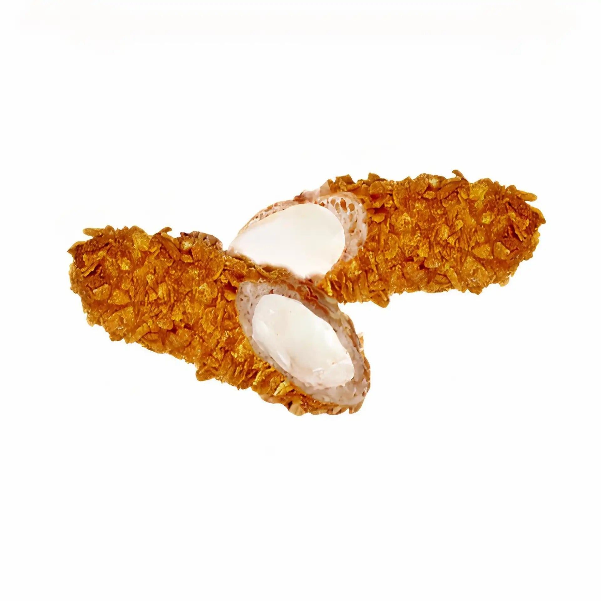 Crunchy Cereal Mozzarella Hot Dog.