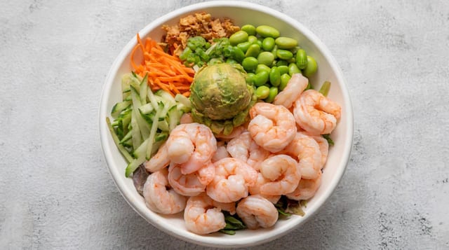 Spicy Shrimp Bowl.