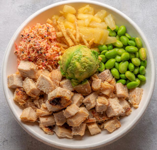 Chicken Luau Bowl.